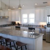 White Satin w/Charcoal Glaze - Built for Ken Green & Associates