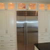 Maple Doors Painted Bisque w/Granite Tops - Remodel Built for Frank & Phyllis Bernard